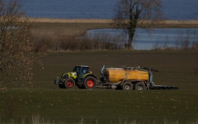 Livestock management and crop fertilizer application are the largest contributors to anthropogenic ammonia emission